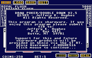 Draw Poker / Double Down — screenshot 1